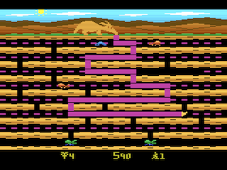 Aardvark para Atari 2600: Apariencia final