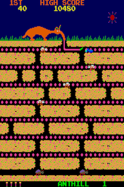 Captura de pantalla de Anteater arcade