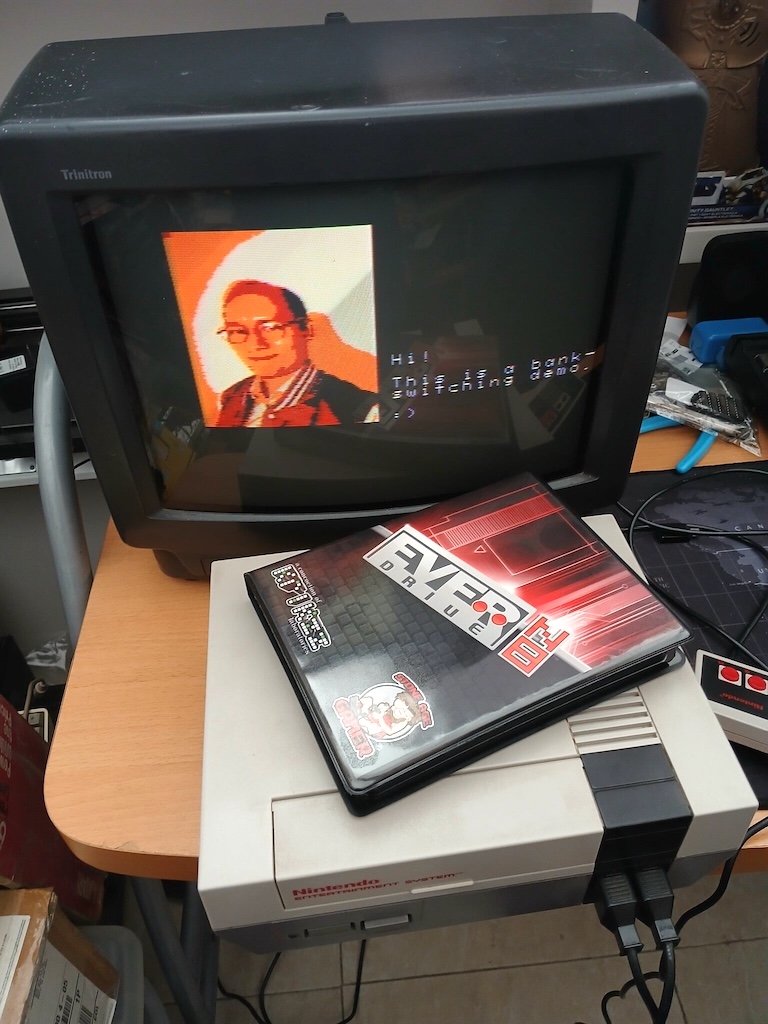 CVBasic funcionando con NES