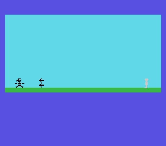 Karateka, 1988 game by a kid of age 9