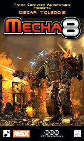 Mecha Eight: Caja para MSX
