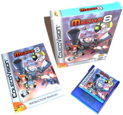 Mecha Eight: Box for Colecovision