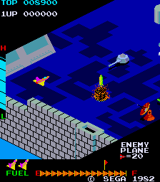 Zaxxon arcade screenshot